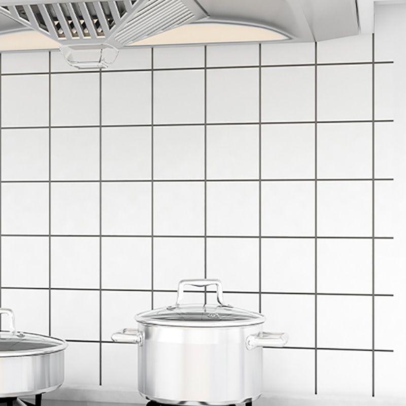 Modern Tile-Peel & Stick PVC Grid Pattern Self Adhesive Wallpaper Clearhalo 'Flooring 'Home Improvement' 'home_improvement' 'home_improvement_peel_stick_blacksplash' 'Peel & Stick Backsplash Tile' 'peel_stick_blacksplash' 'Walls & Ceilings' Walls and Ceiling' 1200x1200_499c76b2-20aa-445c-a48a-43ca6ce9d38b