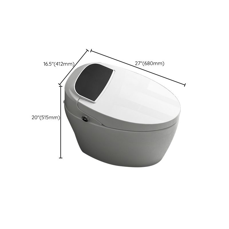 White Elongated Floor Standing Bidet Home Heated Seat All-in-One Bidet Clearhalo 'Bathroom Remodel & Bathroom Fixtures' 'Bidets' 'Home Improvement' 'home_improvement' 'home_improvement_bidets' 'Toilets & Bidets' 1200x1200_49a78caa-2122-417d-b425-9c9b0aa2076d