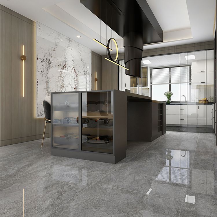 Rectangle Wall & Floor Tile Marble Print Polished Porcelain Floor and Wall Tile Clearhalo 'Floor Tiles & Wall Tiles' 'floor_tiles_wall_tiles' 'Flooring 'Home Improvement' 'home_improvement' 'home_improvement_floor_tiles_wall_tiles' Walls and Ceiling' 1200x1200_49ac9217-28bd-434e-a1ea-04b0208b52fc