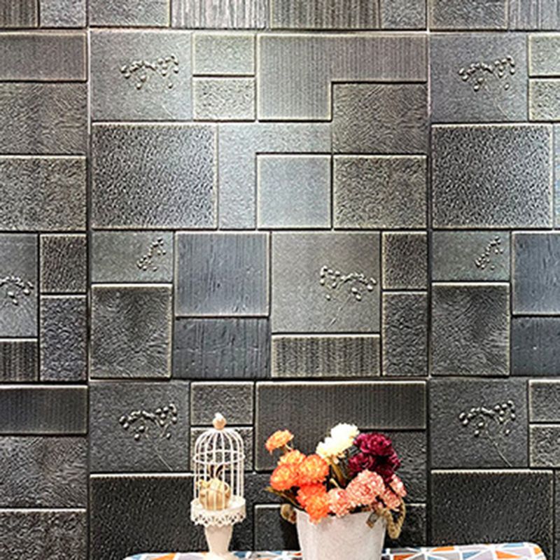 Industrial Wall Plank 3D Brick Bathroom Living Room Wall Panels Set of 1 Clearhalo 'Flooring 'Home Improvement' 'home_improvement' 'home_improvement_wall_paneling' 'Wall Paneling' 'wall_paneling' 'Walls & Ceilings' Walls and Ceiling' 1200x1200_4a8dca3f-84c4-4348-9dec-027dcbf57337