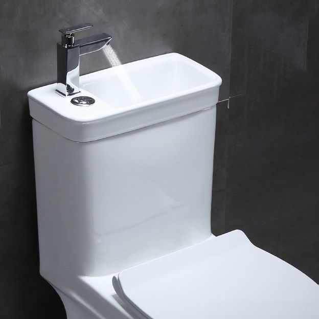 Floor Mounted Toilet One-Piece Toilet Modern Siphon Jet Flush Toilet Clearhalo 'Bathroom Remodel & Bathroom Fixtures' 'Home Improvement' 'home_improvement' 'home_improvement_toilets' 'Toilets & Bidets' 'Toilets' 1200x1200_4ad2d0c4-e437-4be5-86d9-2068e83a21a4