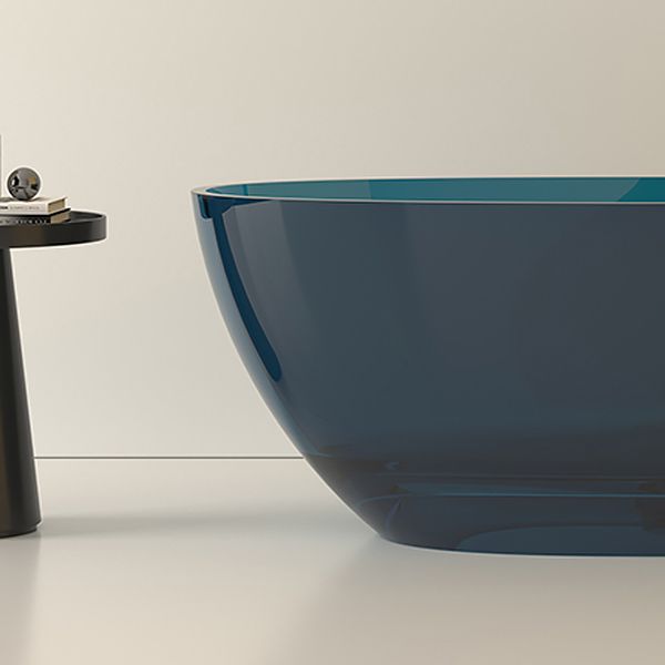 Flat Bottom Oval Soaking Bathtub Antique Finish Modern Bath Tub Clearhalo 'Bathroom Remodel & Bathroom Fixtures' 'Bathtubs' 'Home Improvement' 'home_improvement' 'home_improvement_bathtubs' 'Showers & Bathtubs' 1200x1200_4b03e68f-6cd7-4dbf-a4ff-db0b6356a17f