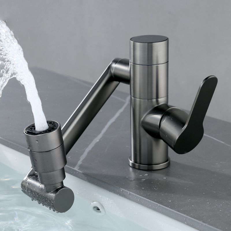 Modern Widespread Sink Faucet Solid Color Stainless Steel Centerset Lavatory Faucet Clearhalo 'bathroom_sink_faucets' 'Conjunta de Baño y Conjunta de Grifo' 'Coronamiento de Baño y Dispositivo de Baño' 'Grifo del lavabo del baño' 'Hogar' 'home_improvement' 'home_improvement_bathroom_sink_faucets' 'Mejoras para el hogar' 1200x1200_4b5ed4f4-a2c6-4a6e-8d1a-f3f286a4a6b4