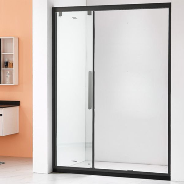 Transparent Tempered Shower Bath Door Hinged Shower Bath Door Clearhalo 'Bathroom Remodel & Bathroom Fixtures' 'Home Improvement' 'home_improvement' 'home_improvement_shower_tub_doors' 'Shower and Tub Doors' 'shower_tub_doors' 'Showers & Bathtubs' 1200x1200_4b6231e0-8492-48e0-b9af-ba768c934182