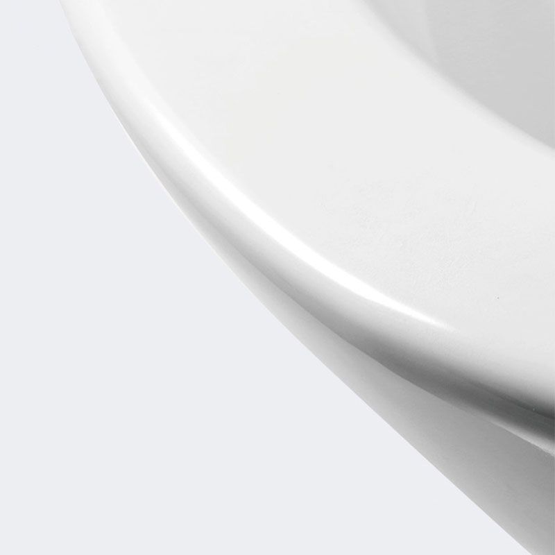 Modern White Siphon Jet Toilet Bowl Wall Mount Flush Toilet With Seat for Bathroom Clearhalo 'Bathroom Remodel & Bathroom Fixtures' 'Home Improvement' 'home_improvement' 'home_improvement_toilets' 'Toilets & Bidets' 'Toilets' 1200x1200_4b7ca886-30af-4ec5-ad69-db93724ddad0