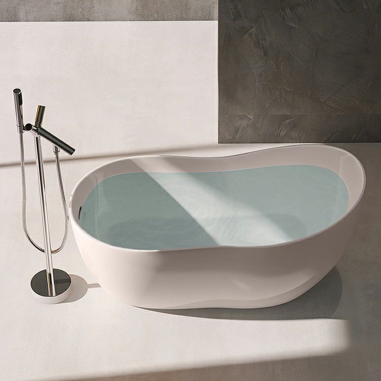 Modern Style Freestanding Soaking Bathtub Single Slipper Acrylic Bathtub for Bathroom Clearhalo 'Bathroom Remodel & Bathroom Fixtures' 'Bathtubs' 'Home Improvement' 'home_improvement' 'home_improvement_bathtubs' 'Showers & Bathtubs' 1200x1200_4c98a0ad-577f-4fa3-82be-5cf2bfdbae3b