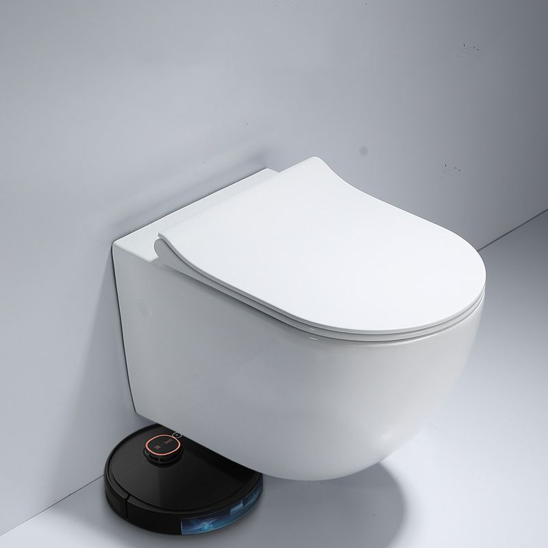 Modern White Siphon Jet Flush Toilet One-Piece Wall-mount Toilet for Bathroom Clearhalo 'Bathroom Remodel & Bathroom Fixtures' 'Home Improvement' 'home_improvement' 'home_improvement_toilets' 'Toilets & Bidets' 'Toilets' 1200x1200_4cbbac1f-ff75-478b-87d2-1c6e1c79f7ac