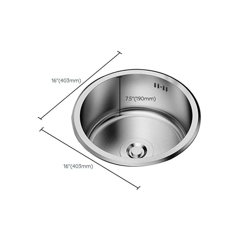 Modern Style Kitchen Sink Stainless Steel Corrosion Resistant Kitchen Sink Clearhalo 'Home Improvement' 'home_improvement' 'home_improvement_kitchen_sinks' 'Kitchen Remodel & Kitchen Fixtures' 'Kitchen Sinks & Faucet Components' 'Kitchen Sinks' 'kitchen_sinks' 1200x1200_4dc10c4d-3267-4fe4-acd1-67099dc673ba