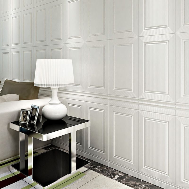 Modern Style Interior Wall Paneling Peel and Stick Geometric Texture Wall Paneling Clearhalo 'Flooring 'Home Improvement' 'home_improvement' 'home_improvement_wall_paneling' 'Wall Paneling' 'wall_paneling' 'Walls & Ceilings' Walls and Ceiling' 1200x1200_4e3f8be3-2e97-48e9-82d1-daddcc6c8946