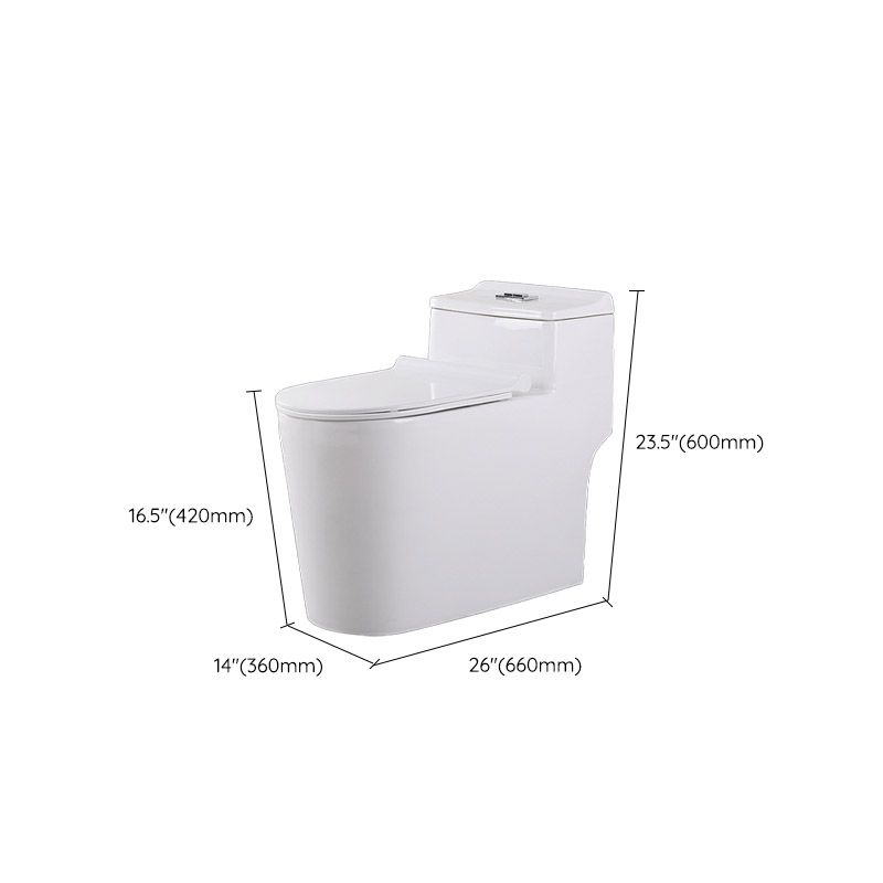 Modern White Flush Toilet Floor Mounted Toilet Bowl with Slow Close Seat for Washroom Clearhalo 'Bathroom Remodel & Bathroom Fixtures' 'Home Improvement' 'home_improvement' 'home_improvement_toilets' 'Toilets & Bidets' 'Toilets' 1200x1200_4eef0bb0-a634-4a75-aaf5-253c59574050