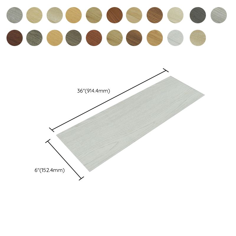 Rectangle PVC Flooring Wood Design Peel & Stick Vinyl Flooring Clearhalo 'Flooring 'Home Improvement' 'home_improvement' 'home_improvement_vinyl_flooring' 'Vinyl Flooring' 'vinyl_flooring' Walls and Ceiling' 1200x1200_4f7ac09e-b09b-42f6-a32c-1c7e61bb4eb6