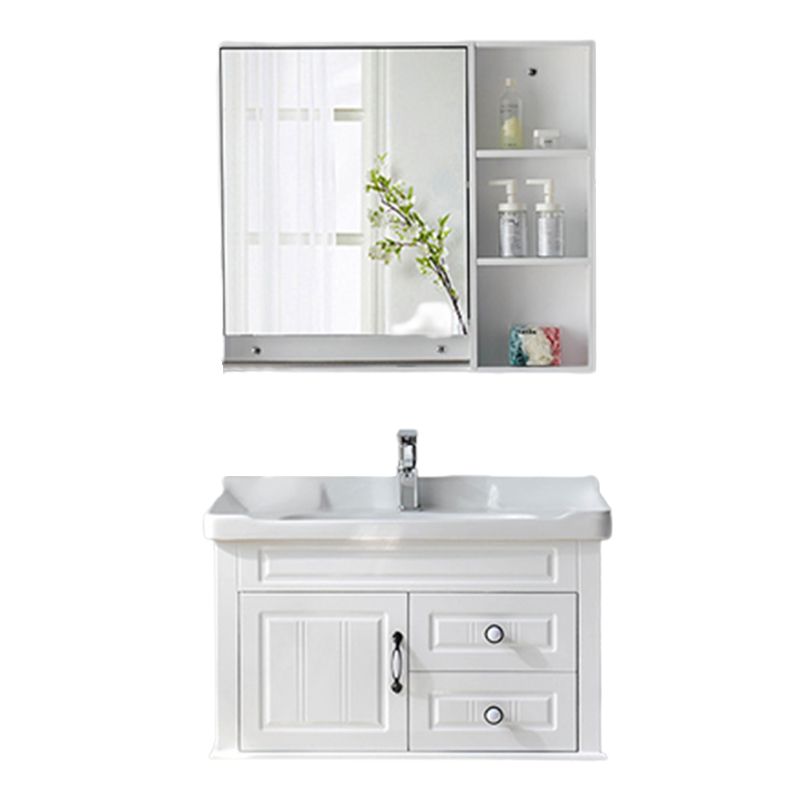 Modern Bathroom Vanity Set Wooden Freestanding Bathroom Vanity Set Clearhalo 'Bathroom Remodel & Bathroom Fixtures' 'Bathroom Vanities' 'bathroom_vanities' 'Home Improvement' 'home_improvement' 'home_improvement_bathroom_vanities' 1200x1200_4fc42b6e-7a25-47e6-a46d-55ec0b4368ef