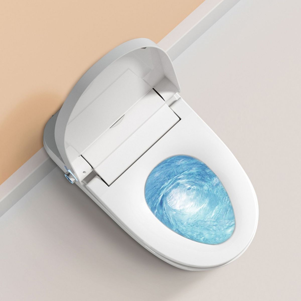 White Smart Toilet Elongated Floor Mount Bidet with Heated Seat Clearhalo 'Bathroom Remodel & Bathroom Fixtures' 'Bidets' 'Home Improvement' 'home_improvement' 'home_improvement_bidets' 'Toilets & Bidets' 1200x1200_4fc70411-3866-438f-8566-da30b13f1a8e