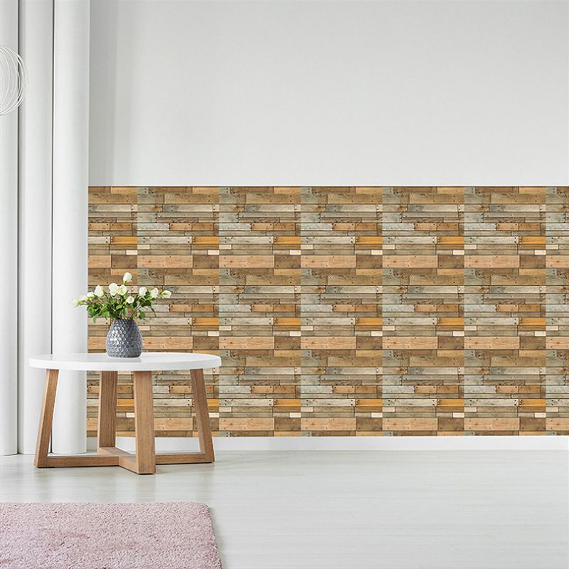 3D wood grain wall panel modern minimalist home living room bathroom panel wall (5-pack) Clearhalo 'Flooring 'Home Improvement' 'home_improvement' 'home_improvement_wall_paneling' 'Wall Paneling' 'wall_paneling' 'Walls & Ceilings' Walls and Ceiling' 1200x1200_5006f2be-c96e-4492-ac32-3a86f59dfda8