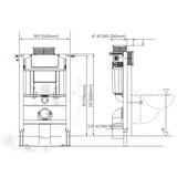 Wall Mount Modern Flush Toilet Porcelain Single Flush Toilet Bowl Clearhalo 'Bathroom Remodel & Bathroom Fixtures' 'Home Improvement' 'home_improvement' 'home_improvement_toilets' 'Toilets & Bidets' 'Toilets' 1200x1200_50cd5e7c-0237-4a8c-b633-7cadbcbf25ab