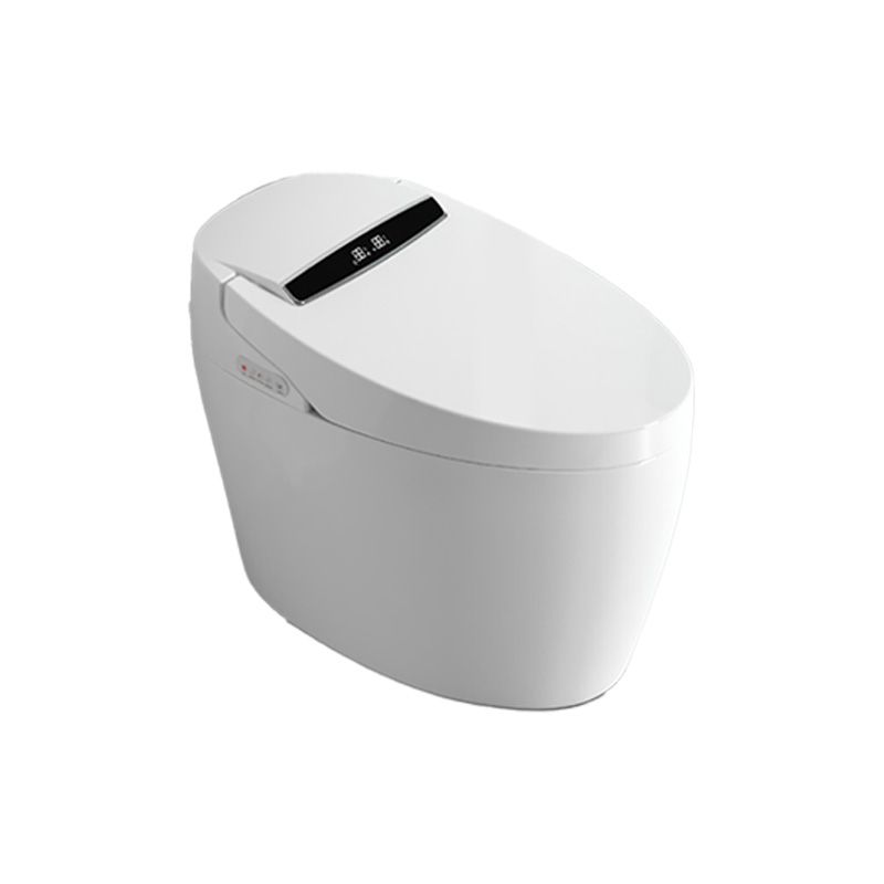 20" H White Finish Smart Toilet Seat Bidet of Vitreous China Bidets Clearhalo 'Bathroom Remodel & Bathroom Fixtures' 'Bidets' 'Home Improvement' 'home_improvement' 'home_improvement_bidets' 'Toilets & Bidets' 1200x1200_50e3c96b-157b-4df9-887f-172bf743da0e