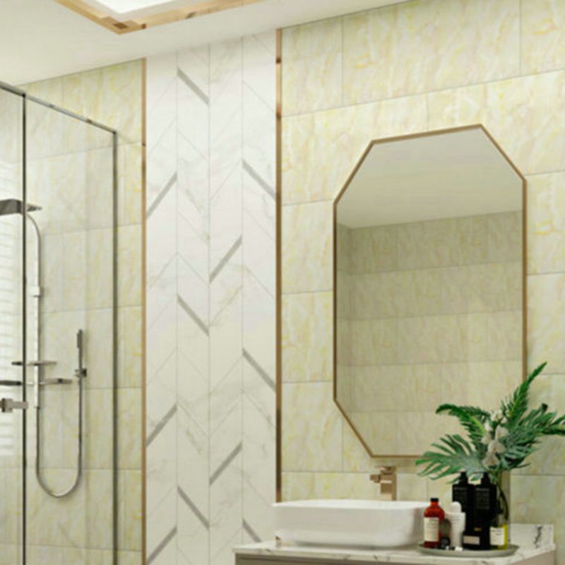 Modern Style Peel & Stick Tile Single Tile Wallpaper with Waterproof Clearhalo 'Flooring 'Home Improvement' 'home_improvement' 'home_improvement_peel_stick_blacksplash' 'Peel & Stick Backsplash Tile' 'peel_stick_blacksplash' 'Walls & Ceilings' Walls and Ceiling' 1200x1200_50f4e88a-7678-4521-bd0b-9e31f1449b0f