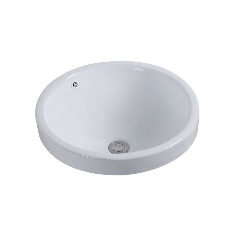 Contemporary Oval Wash Stand Ceramic Metal Undermount Bathroom Sink Clearhalo 'Bathroom Remodel & Bathroom Fixtures' 'Bathroom Sinks & Faucet Components' 'Bathroom Sinks' 'bathroom_sink' 'Home Improvement' 'home_improvement' 'home_improvement_bathroom_sink' 1200x1200_50f90809-fc4f-4d38-a302-110467b50515