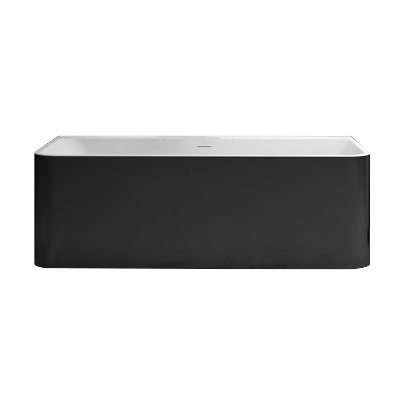 Stone Rectangular Soaking Bathtub Antique Finish Back to Wall Bath Tub Clearhalo 'Bathroom Remodel & Bathroom Fixtures' 'Bathtubs' 'Home Improvement' 'home_improvement' 'home_improvement_bathtubs' 'Showers & Bathtubs' 1200x1200_5118c95d-1075-4fd9-ad40-d44b82999483