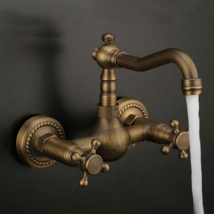 Traditional Wall Mounted Copper Claw Foot Tub Faucet Trim Low Arc Claw Foot Tub Faucet Clearhalo 'Bathroom Remodel & Bathroom Fixtures' 'Bathtub Faucets' 'bathtub_faucets' 'Home Improvement' 'home_improvement' 'home_improvement_bathtub_faucets' 1200x1200_513c4dee-4a0b-43b9-9fa2-9d6fe55c5fca