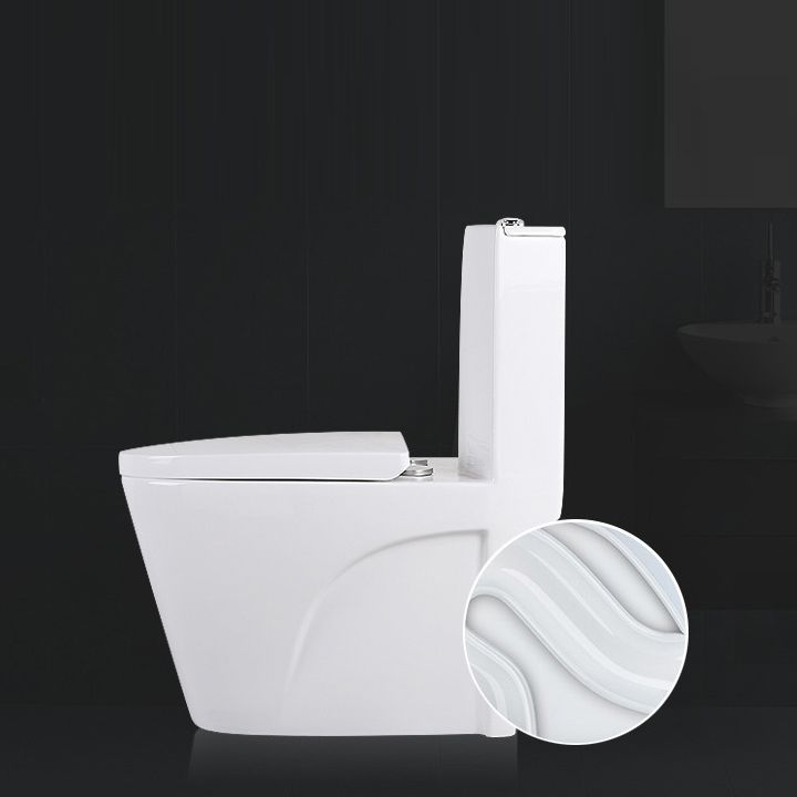Contemporary Elongated Toilet Bowl Gravity Flush Toilet with Seat for Bathroom Clearhalo 'Bathroom Remodel & Bathroom Fixtures' 'Home Improvement' 'home_improvement' 'home_improvement_toilets' 'Toilets & Bidets' 'Toilets' 1200x1200_51adef0c-446a-49f7-adec-4a5ef6565cca
