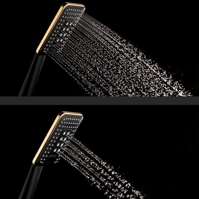 Contemporary Metal Handheld Shower Head Square 3 Setting Spray Head Clearhalo 'Bathroom Remodel & Bathroom Fixtures' 'Home Improvement' 'home_improvement' 'home_improvement_shower_heads' 'Shower Heads' 'shower_heads' 'Showers & Bathtubs Plumbing' 'Showers & Bathtubs' 1200x1200_51b58a66-f59c-4083-a6fa-ae1ed2598706