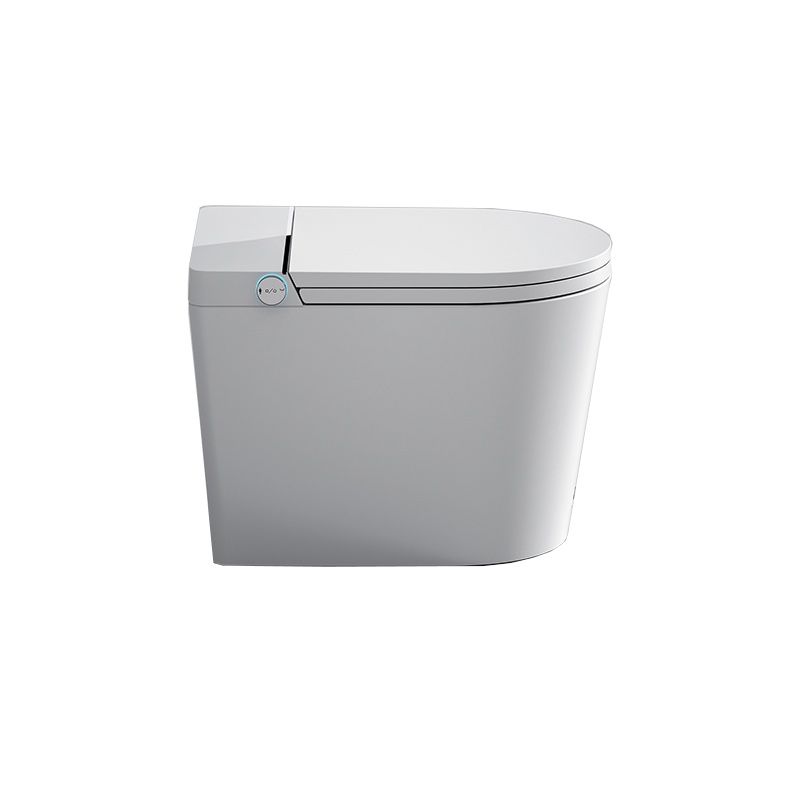 Contemporary Elongated Floor Mount Bidet White Antimicrobial Smart Bidet Clearhalo 'Bathroom Remodel & Bathroom Fixtures' 'Bidets' 'Home Improvement' 'home_improvement' 'home_improvement_bidets' 'Toilets & Bidets' 1200x1200_51eddc99-4590-45b0-b110-c4b700abb07e