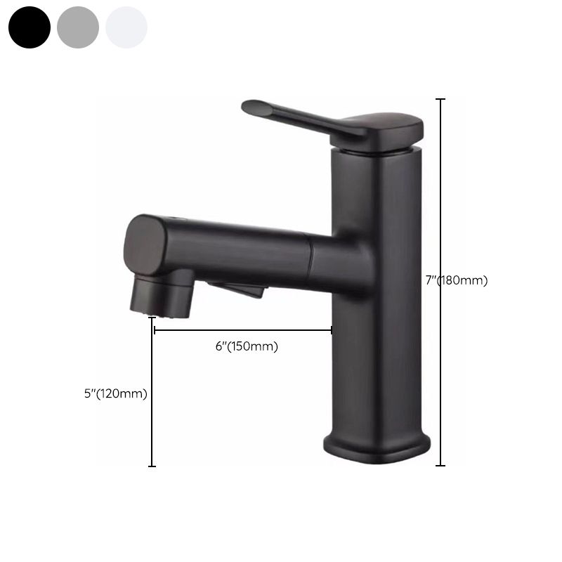 Modern Sink Faucet Pure Color Low Arc Metal Bathroom Sink Faucet Clearhalo 'bathroom_sink_faucets' 'Conjunta de Baño y Conjunta de Grifo' 'Coronamiento de Baño y Dispositivo de Baño' 'Grifo del lavabo del baño' 'Hogar' 'home_improvement' 'home_improvement_bathroom_sink_faucets' 'Mejoras para el hogar' 1200x1200_51f47b5a-6f6f-4f4c-8634-3370d0cb7ce2