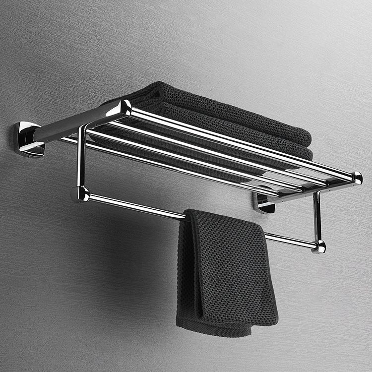 Chrome Brass Modernism Bathroom Accessory as Individual or as a Set Clearhalo 'Bathroom Hardware Sets' 'Bathroom Hardware' 'Bathroom Remodel & Bathroom Fixtures' 'bathroom_hardware_sets' 'Home Improvement' 'home_improvement' 'home_improvement_bathroom_hardware_sets' 1200x1200_5238f833-f605-4c3b-ad47-8467665d7fe2