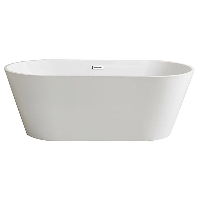 Modern Oval Freestanding Bathtub Antique Finish Soaking Bath Tub Clearhalo 'Bathroom Remodel & Bathroom Fixtures' 'Bathtubs' 'Home Improvement' 'home_improvement' 'home_improvement_bathtubs' 'Showers & Bathtubs' 1200x1200_524769e4-0758-4736-b265-fadaff127b62