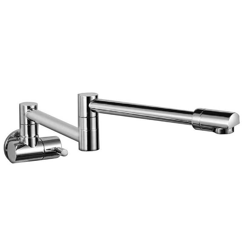 Modern Wall Mounted Faucet Solid Color Wall Mounted Bathroom Faucet Clearhalo 'Bathroom Remodel & Bathroom Fixtures' 'Bathroom Sink Faucets' 'Bathroom Sinks & Faucet Components' 'bathroom_sink_faucets' 'Home Improvement' 'home_improvement' 'home_improvement_bathroom_sink_faucets' 1200x1200_52659620-a385-49eb-ab03-b765cfeccf53