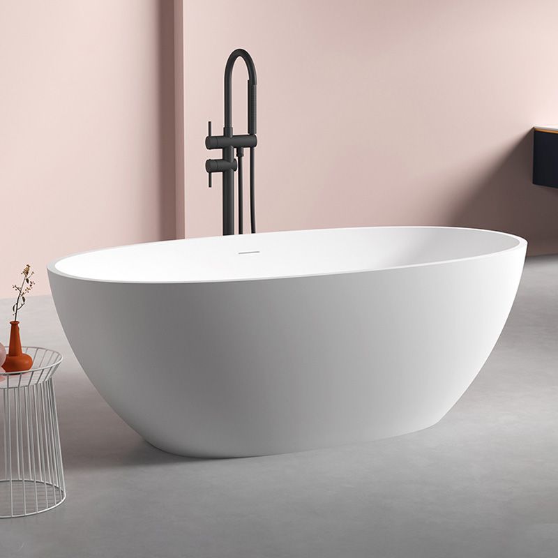 Antique Finish Oval Soaking Bathtub Stand Alone Modern Bath Tub Clearhalo 'Bathroom Remodel & Bathroom Fixtures' 'Bathtubs' 'Home Improvement' 'home_improvement' 'home_improvement_bathtubs' 'Showers & Bathtubs' 1200x1200_52d55020-7d18-4dc4-a92f-4229e749b75f