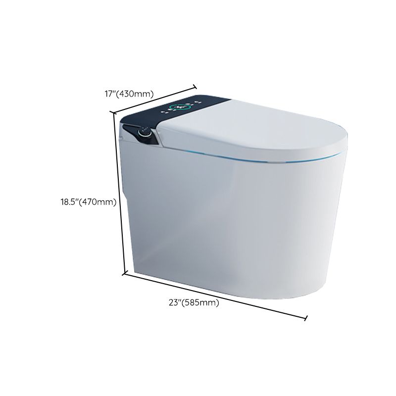 Modern Heated Seat Toilet Bowl Floor Mount ABS Toilet with Toilet Seat Clearhalo 'Bathroom Remodel & Bathroom Fixtures' 'Home Improvement' 'home_improvement' 'home_improvement_toilets' 'Toilets & Bidets' 'Toilets' 1200x1200_534f9b16-279e-4ff9-bdca-50ce392a6d6f