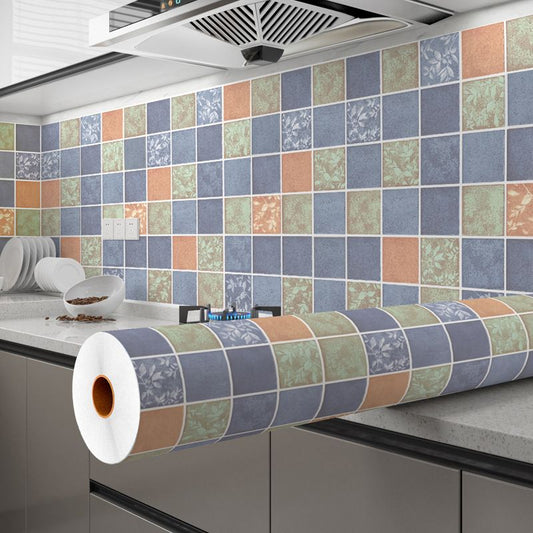 Modern Peel and Stick Tiles PVC Mosaic Tile Peel and Stick Backsplash Tile Clearhalo 'Flooring 'Home Improvement' 'home_improvement' 'home_improvement_peel_stick_blacksplash' 'Peel & Stick Backsplash Tile' 'peel_stick_blacksplash' 'Walls & Ceilings' Walls and Ceiling' 1200x1200_538b9c0b-cd24-47a2-99fc-d6edc783a8b0