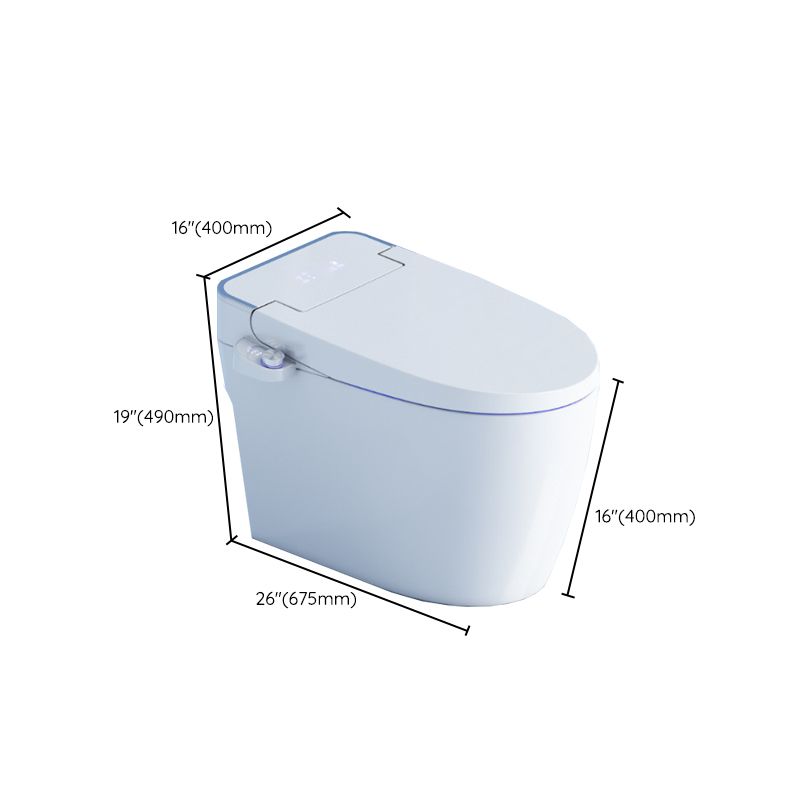 Contemporary 1-Piece Bidet Toilet Floor Mounted White Toilet Bowl for Bathroom Clearhalo 'Bathroom Remodel & Bathroom Fixtures' 'Home Improvement' 'home_improvement' 'home_improvement_toilets' 'Toilets & Bidets' 'Toilets' 1200x1200_53b59363-97c8-4933-9c0c-6533d57b117f