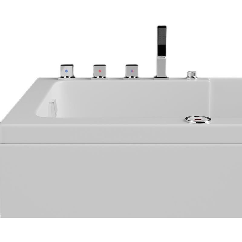 Modern Acrylic Rectangular Tub 29.53-inch Wide Soaking Bathtub Clearhalo 'Bathroom Remodel & Bathroom Fixtures' 'Bathtubs' 'Home Improvement' 'home_improvement' 'home_improvement_bathtubs' 'Showers & Bathtubs' 1200x1200_53c61a31-ff0b-4811-b8ed-0fd65e795969