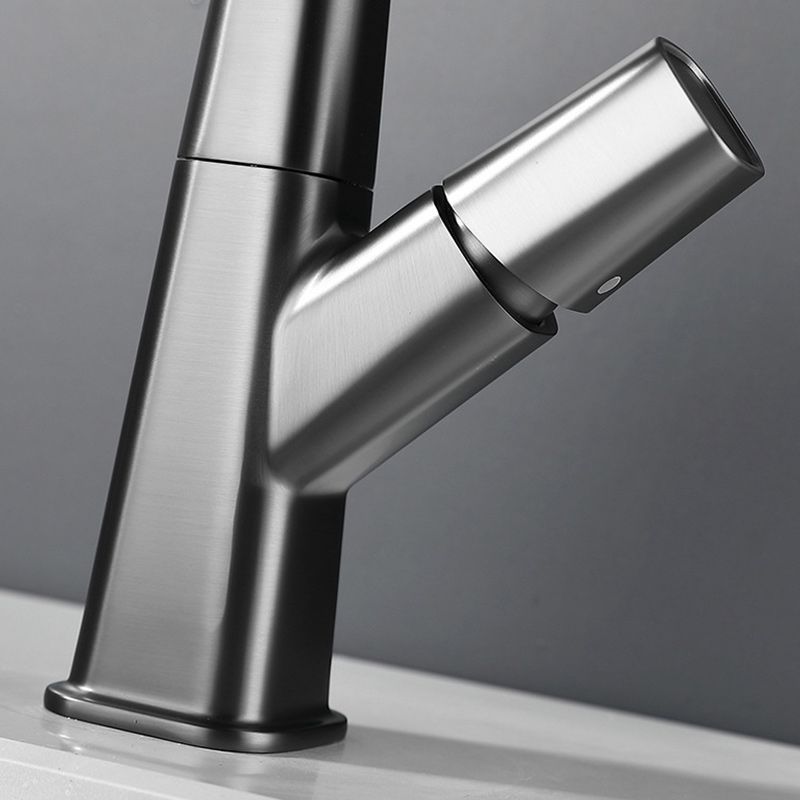 Modern Vessel Faucet Brass Lever Handles Swivel Spout Vessel Sink Bathroom Faucet Clearhalo 'Bathroom Remodel & Bathroom Fixtures' 'Bathroom Sink Faucets' 'Bathroom Sinks & Faucet Components' 'bathroom_sink_faucets' 'Home Improvement' 'home_improvement' 'home_improvement_bathroom_sink_faucets' 1200x1200_5444423c-0866-4f5d-8a1b-4b112b0b34d4