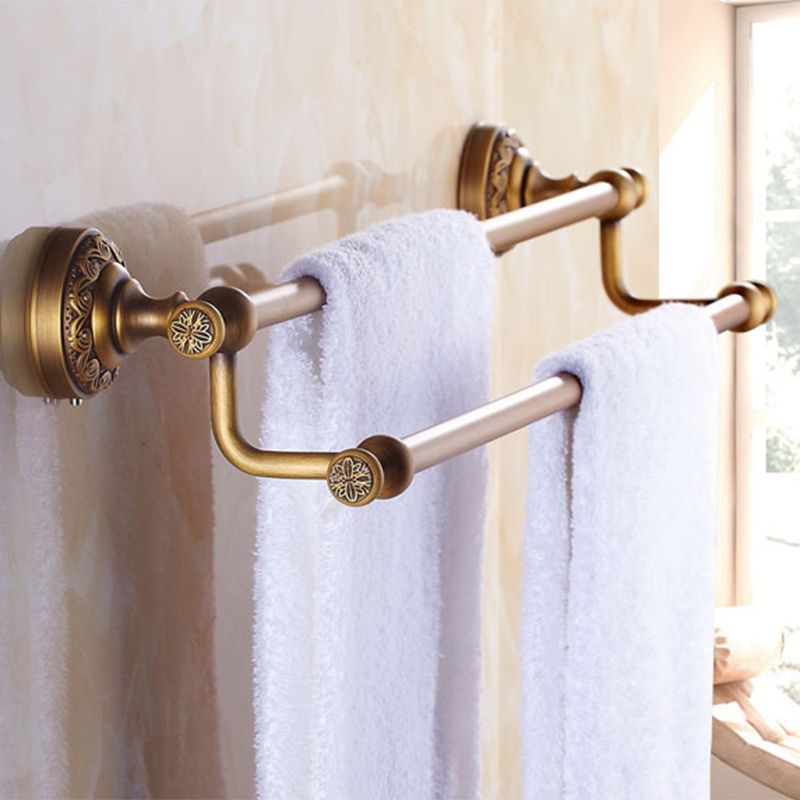 Traditional Brass Bathroom Accessory Set Brushed Bronze Bathroom Set Clearhalo 'Bathroom Hardware Sets' 'Bathroom Hardware' 'Bathroom Remodel & Bathroom Fixtures' 'bathroom_hardware_sets' 'Home Improvement' 'home_improvement' 'home_improvement_bathroom_hardware_sets' 1200x1200_549c8a61-8439-4a54-81f4-1e36899db746