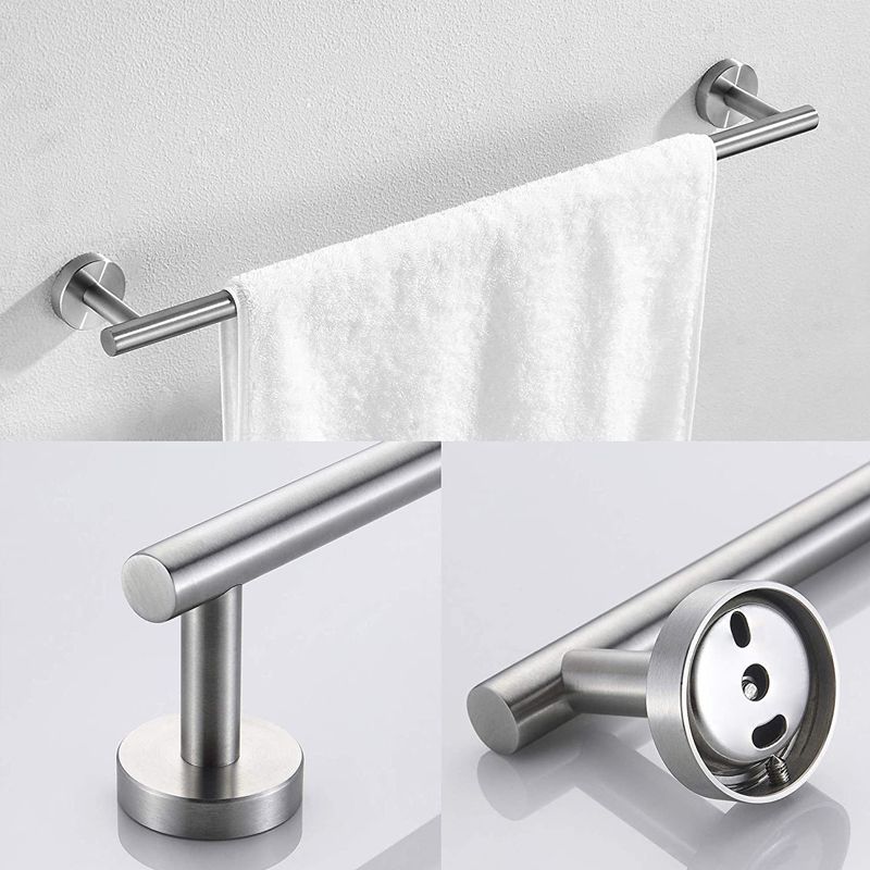 Traditional Bathroom Hardware Accessory Kit Towel Ring/Robe Hooks/ Towel Bar Clearhalo 'Bathroom Hardware Sets' 'Bathroom Hardware' 'Bathroom Remodel & Bathroom Fixtures' 'bathroom_hardware_sets' 'Home Improvement' 'home_improvement' 'home_improvement_bathroom_hardware_sets' 1200x1200_549d5c6a-3e3d-42c2-bc5a-96a144ab9b52