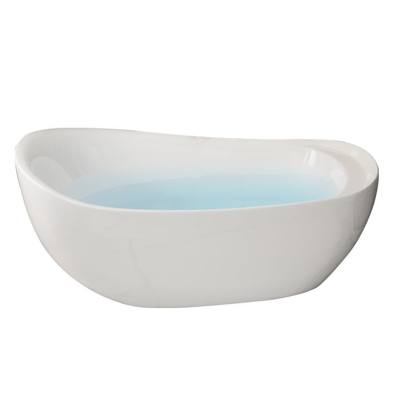 Antique Finish Soaking Modern Bath Stand Alone Oval Bath Tub Clearhalo 'Bathroom Remodel & Bathroom Fixtures' 'Bathtubs' 'Home Improvement' 'home_improvement' 'home_improvement_bathtubs' 'Showers & Bathtubs' 1200x1200_549e6aec-218d-4e74-8c7a-52191bb9c29d