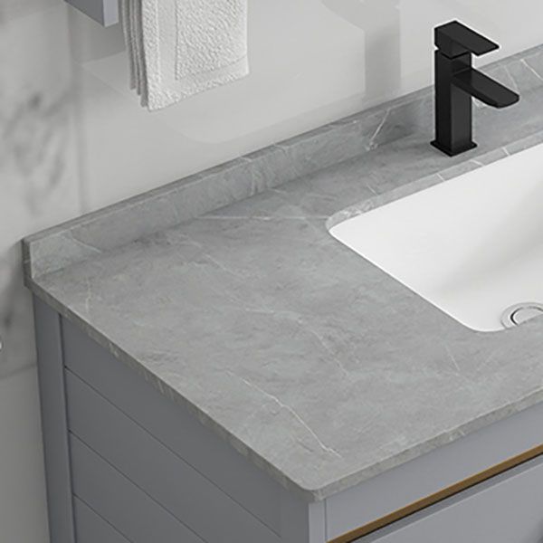 Modern Grey Wall Mount Bathroom Sink Vanity with Faucet Sink Clearhalo 'Bathroom Remodel & Bathroom Fixtures' 'Bathroom Vanities' 'bathroom_vanities' 'Home Improvement' 'home_improvement' 'home_improvement_bathroom_vanities' 1200x1200_54c0fa42-1ead-4b95-b965-0609f8eed705