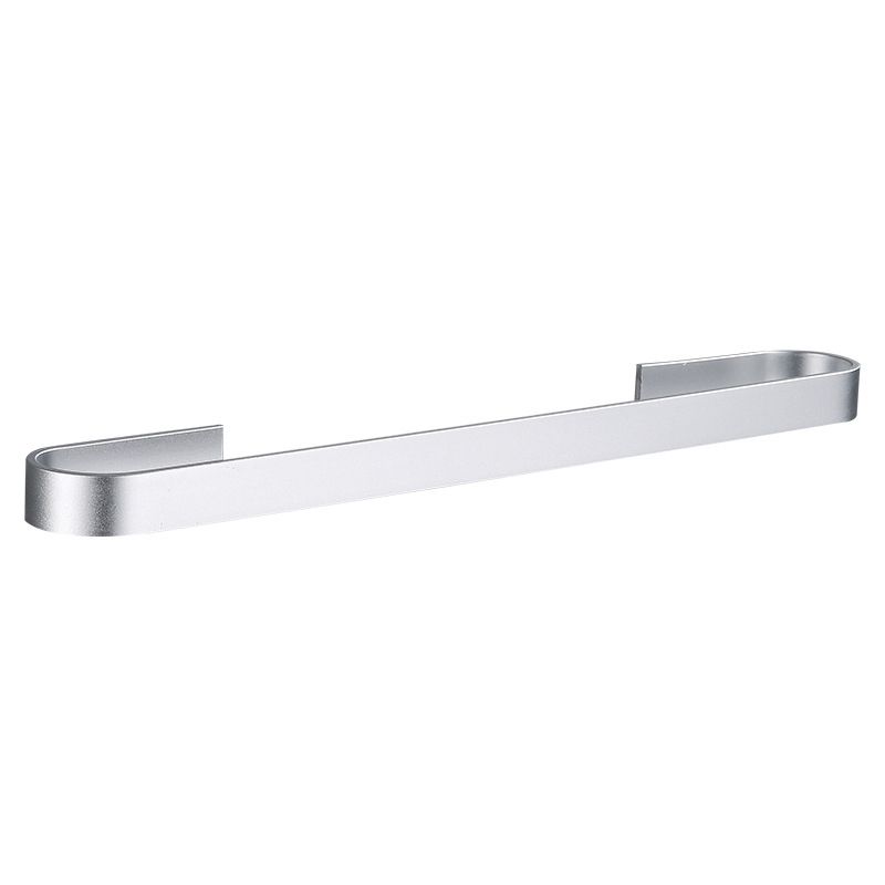 Contemporary 2-Piece Bathroom Accessory Set Aluminum Stainless Towel Bar Clearhalo 'Bathroom Hardware Sets' 'Bathroom Hardware' 'Bathroom Remodel & Bathroom Fixtures' 'bathroom_hardware_sets' 'Home Improvement' 'home_improvement' 'home_improvement_bathroom_hardware_sets' 1200x1200_56020a6e-5bb5-49b4-bc3f-d7b3afa363ea