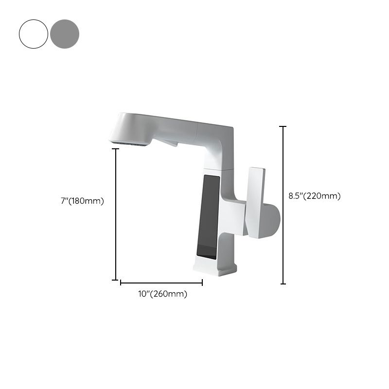 Classic Centerset Faucet Single Handle Solid Color Centerset Bathroom Sink Faucet Clearhalo 'bathroom_sink_faucets' 'Conjunta de Baño y Conjunta de Grifo' 'Coronamiento de Baño y Dispositivo de Baño' 'Grifo del lavabo del baño' 'Hogar' 'home_improvement' 'home_improvement_bathroom_sink_faucets' 'Mejoras para el hogar' 1200x1200_56089a88-2111-42a4-abc2-4135386c5eb4