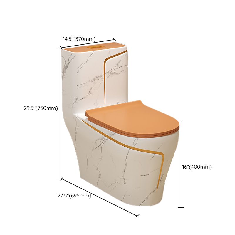 Traditional Orange Ceramic Flush Toilet Floor Mounted Urine Toilet for Washroom Clearhalo 'Bathroom Remodel & Bathroom Fixtures' 'Home Improvement' 'home_improvement' 'home_improvement_toilets' 'Toilets & Bidets' 'Toilets' 1200x1200_5739ce82-7056-46ec-adcd-7faa815e81e5