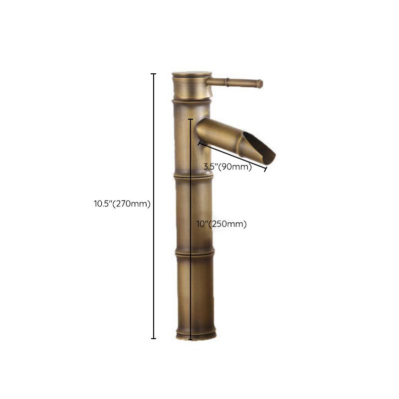 Circular Farmhouse Vessel Faucet Brass Lever Handle Bathroom Faucet Clearhalo 'bathroom_sink_faucets' 'Conjunta de Baño y Conjunta de Grifo' 'Coronamiento de Baño y Dispositivo de Baño' 'Grifo del lavabo del baño' 'Hogar' 'home_improvement' 'home_improvement_bathroom_sink_faucets' 'Mejoras para el hogar' 1200x1200_57a89549-a2be-4123-998c-2f1c788a3986