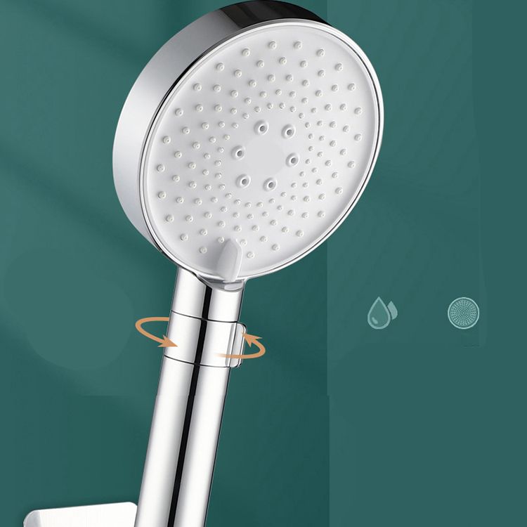 Round Water Filtration Hand Shower Adjustable Water Flow Wall-Mount Hand Shower Clearhalo 'Bathroom Remodel & Bathroom Fixtures' 'Home Improvement' 'home_improvement' 'home_improvement_shower_heads' 'Shower Heads' 'shower_heads' 'Showers & Bathtubs Plumbing' 'Showers & Bathtubs' 1200x1200_57eb1448-9ae9-4a2f-aa3d-42e4dd78fdc8
