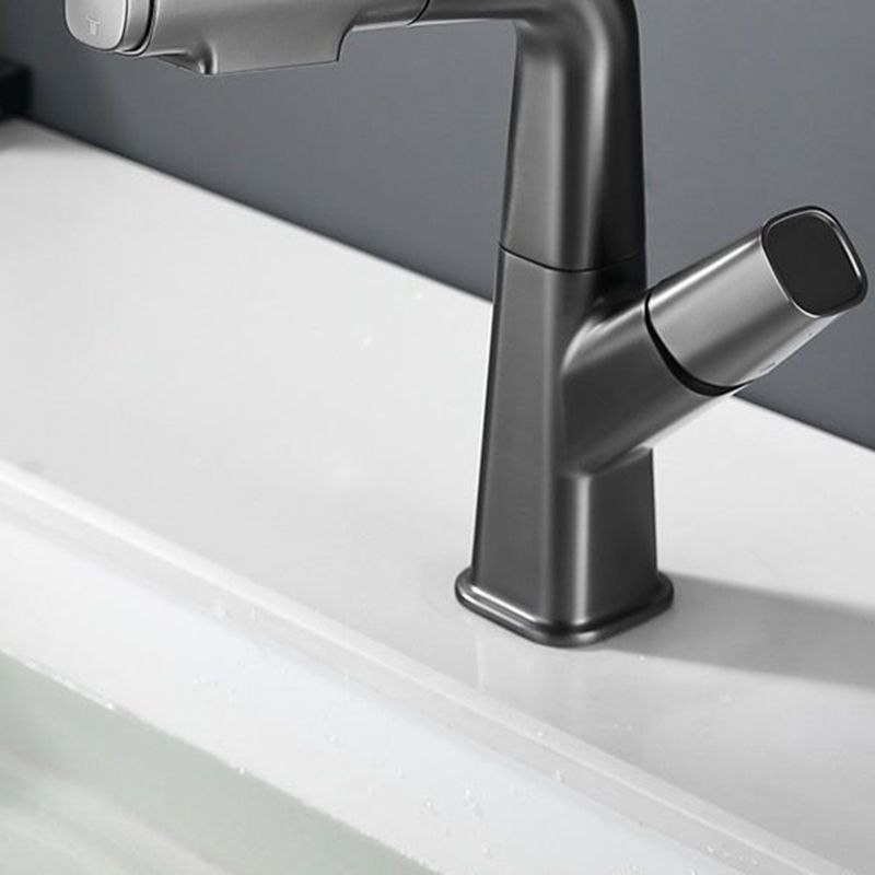 Modern Vessel Faucet Brass Lever Handles Swivel Spout Bathroom Sink Faucet Clearhalo 'Bathroom Remodel & Bathroom Fixtures' 'Bathroom Sink Faucets' 'Bathroom Sinks & Faucet Components' 'bathroom_sink_faucets' 'Home Improvement' 'home_improvement' 'home_improvement_bathroom_sink_faucets' 1200x1200_57f1b568-adc2-4763-b346-1cf4c3ecb44c