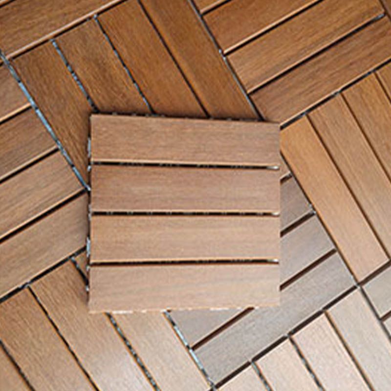 Solid Wood Patio Flooring Tiles Interlocking Deck Plank for Indoor and Outdoor Clearhalo 'Home Improvement' 'home_improvement' 'home_improvement_outdoor_deck_tiles_planks' 'Outdoor Deck Tiles & Planks' 'Outdoor Flooring & Tile' 'Outdoor Remodel' 'outdoor_deck_tiles_planks' 1200x1200_58368304-1698-4516-89ab-1881f8aceb3e