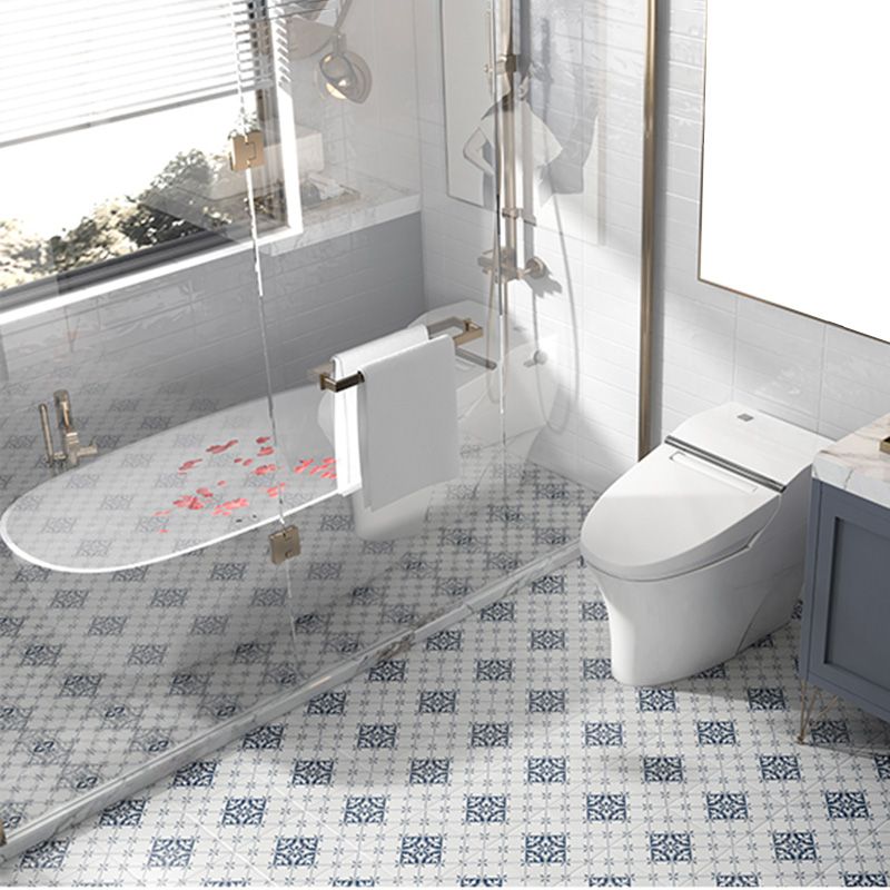 Square 7.87"x7.87" Ceramic Tile Patterned Singular Tile for Floor Clearhalo 'Floor Tiles & Wall Tiles' 'floor_tiles_wall_tiles' 'Flooring 'Home Improvement' 'home_improvement' 'home_improvement_floor_tiles_wall_tiles' Walls and Ceiling' 1200x1200_5838106d-0721-48e5-8b56-cb6f7517c722