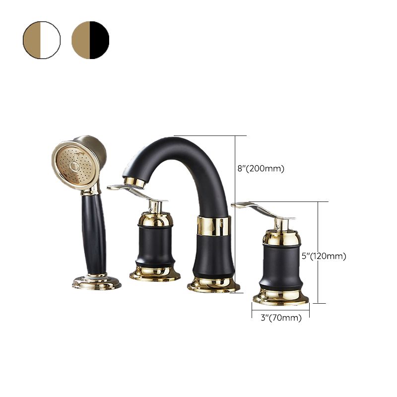 Contemporary Vessel Faucet Copper 2 Handles Low Arc Vessel Faucet for Home Clearhalo 'bathroom_sink_faucets' 'Conjunta de Baño y Conjunta de Grifo' 'Coronamiento de Baño y Dispositivo de Baño' 'Grifo del lavabo del baño' 'Hogar' 'home_improvement' 'home_improvement_bathroom_sink_faucets' 'Mejoras para el hogar' 1200x1200_589495b6-a109-41a8-8c87-dbee410df444